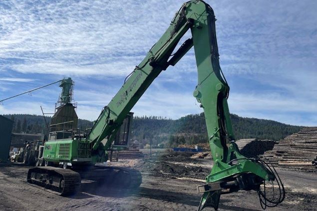 2018 Sennebogen 840R-HD Log Loader